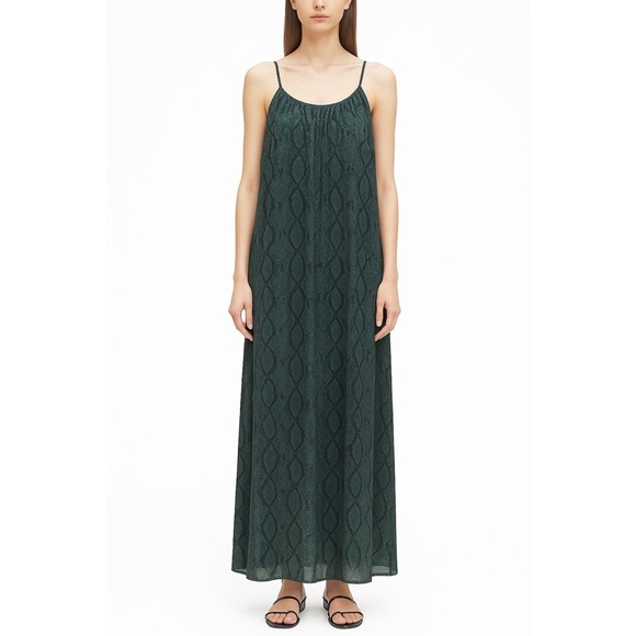 Melissa Odabash animal python print beach maxi dress